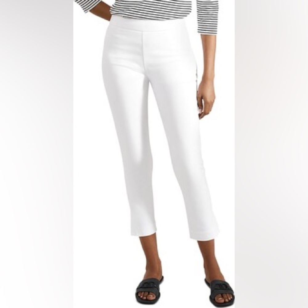 DKR & Company white capris